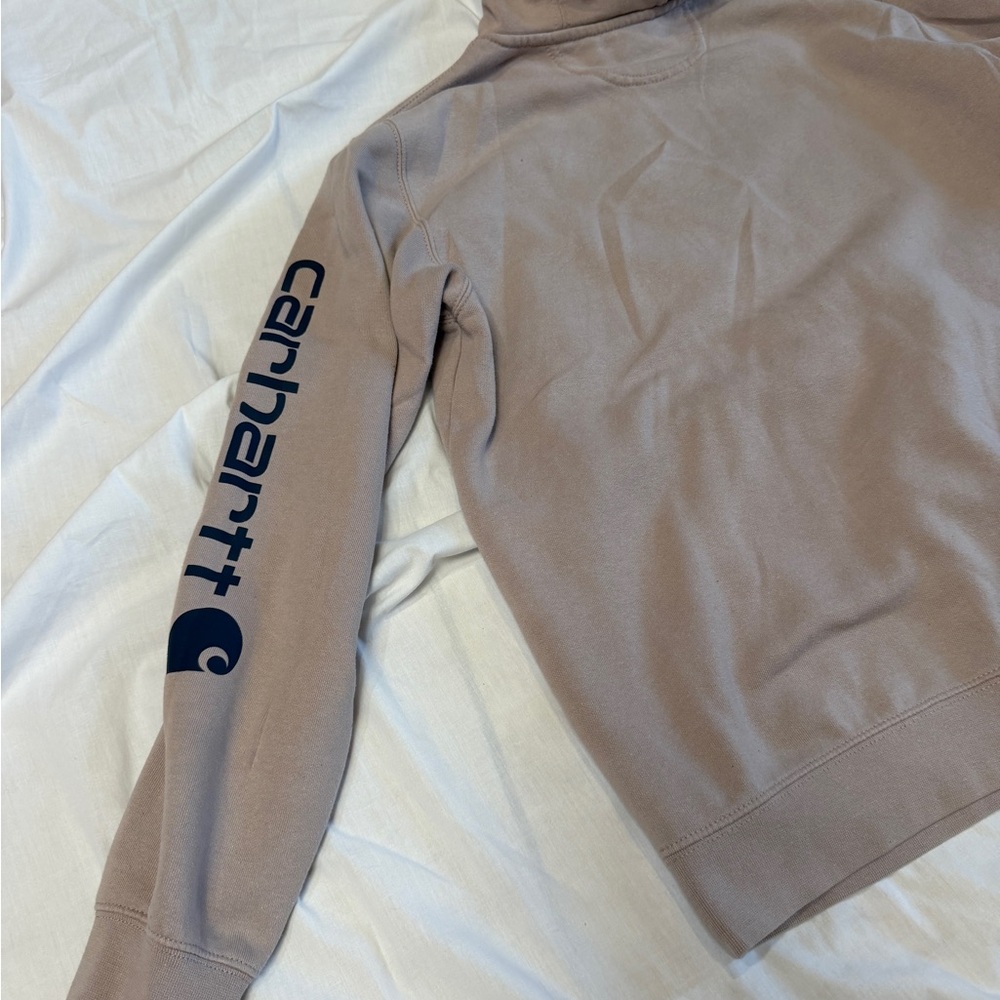 Carhartt Men’s Turtleneck Sweater in Dusty Mauve - Picture 4 of 5
